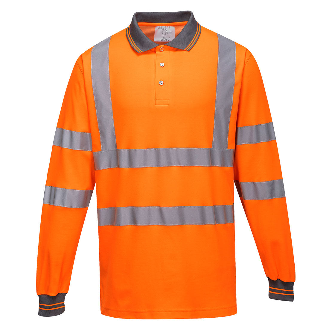 Hi-Vis-Cotton-Comfort-Polo-Shirt-L-S-