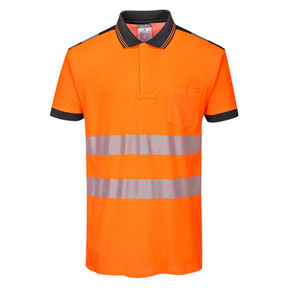 PW3 Hi-Vis Cotton Comfort Polo Shirt S S 