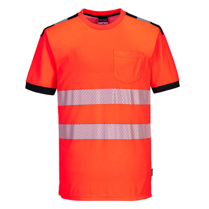 PW3 Hi-Vis Cotton Comfort T-Shirt S S 