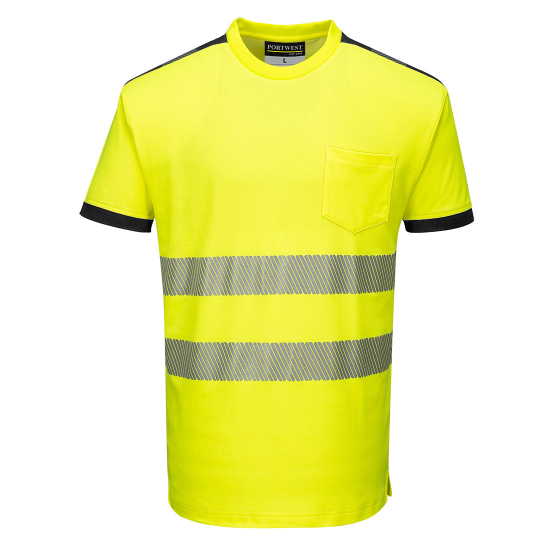 PW3 Hi-Vis Cotton Comfort T-Shirt S S 