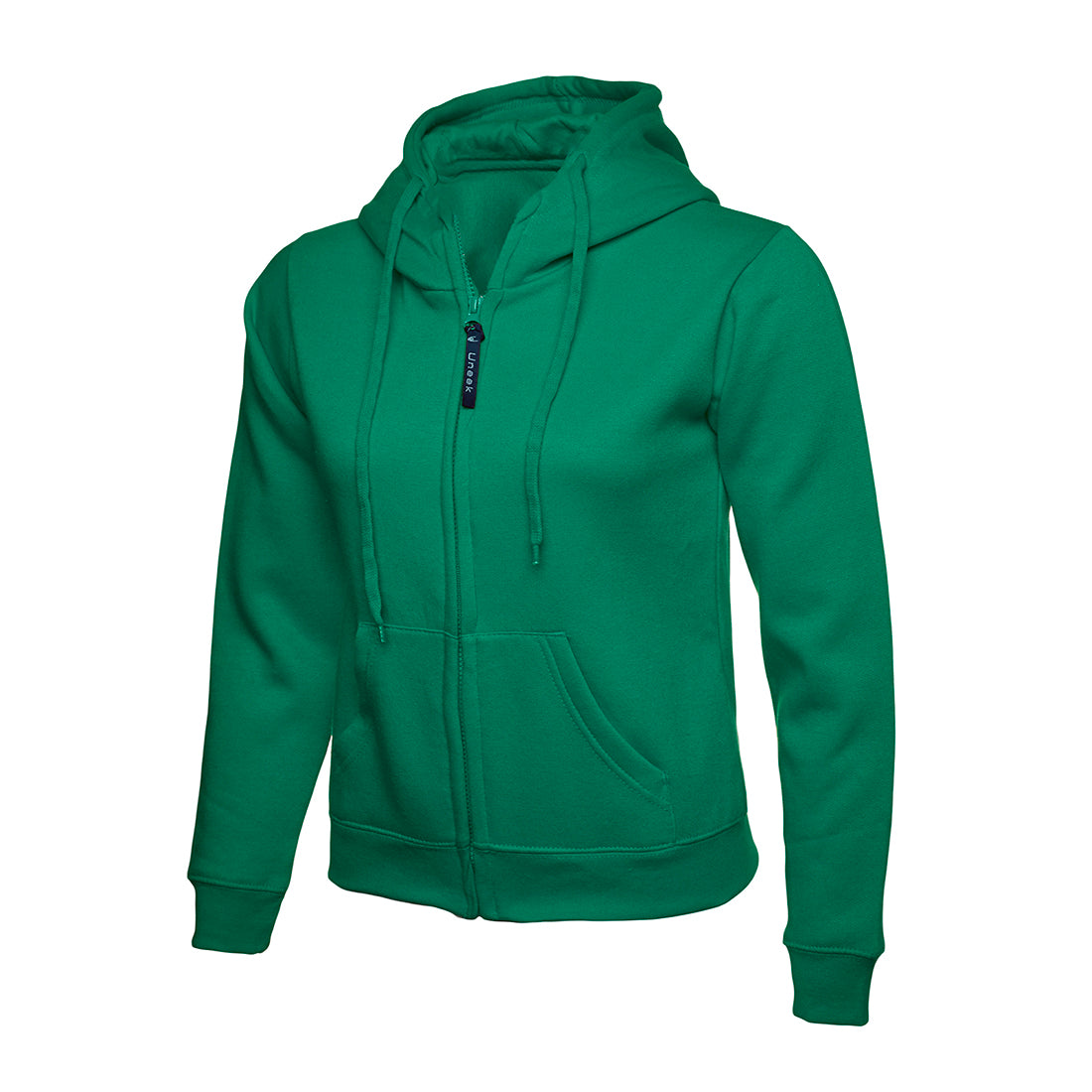 Uneek Ladies Classic Full Zip Hooded Sweatshirt