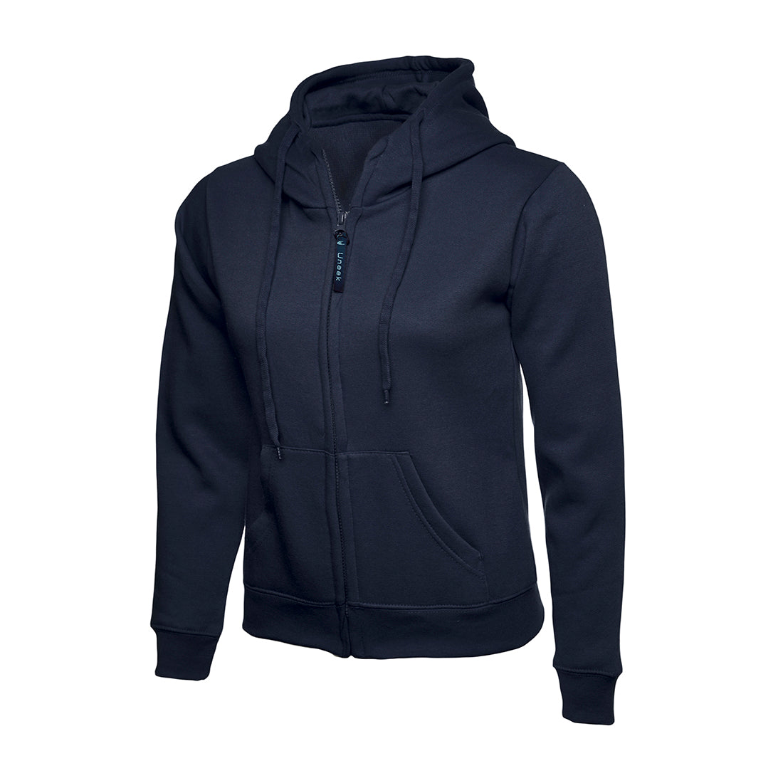 Uneek Ladies Classic Full Zip Hooded Sweatshirt