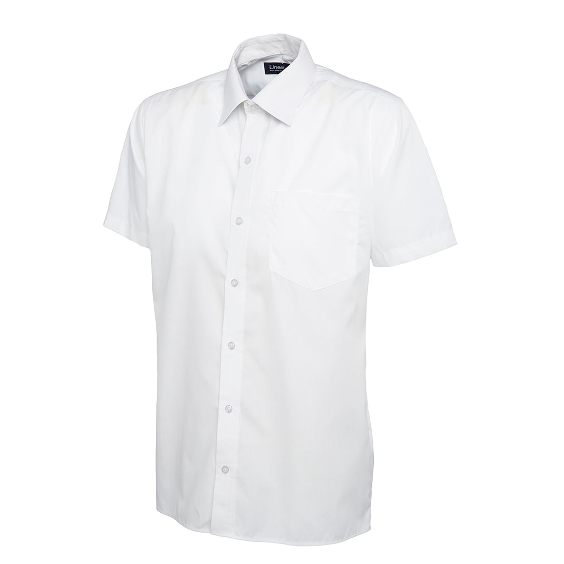 Uneek Mens Poplin Half Sleeve Shirt