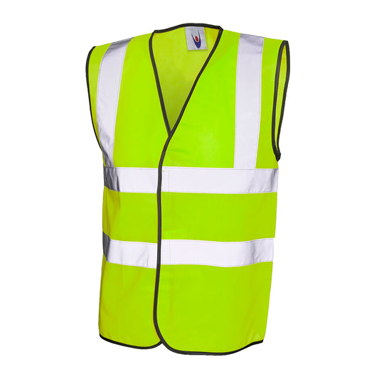 Uneek Hi Vis Safety Waistcoat