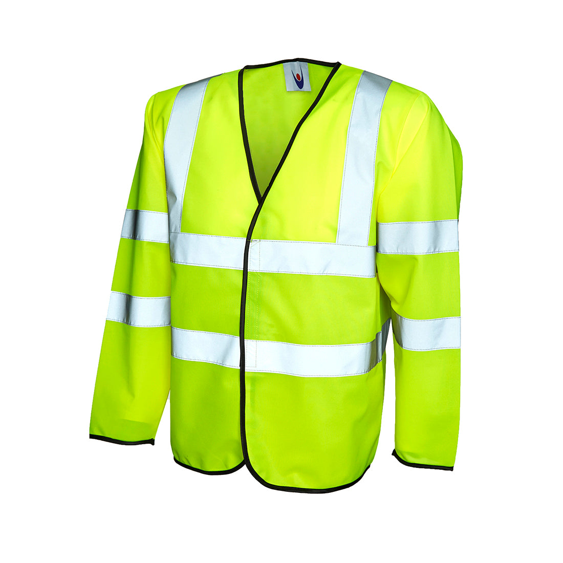 Uneek Long Sleeve Hi Vis Safety Waistcoat